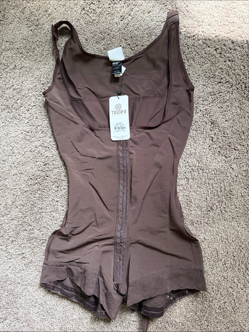 TISSIN Women’s Brown Shaping Bodysuit